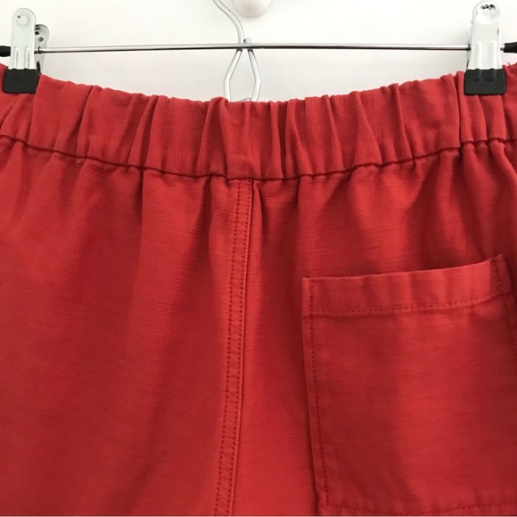 J. CREW Pull-On Camp Short Spiced Cayenne Elastic Waist - Picture 6 of 13